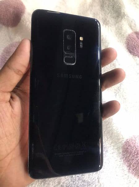 Samsung s9plus official approved dual sim 6/256gb galas barik doat ha 2