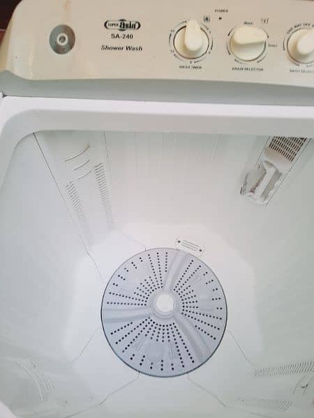 super asia washing machine excellent condition 2