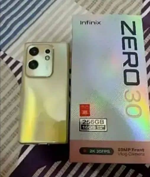 Infinix Zero 30 8+8GB 256GB 10/10 5 Month warranty 1