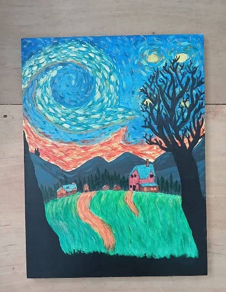 Beautiful Van Gogh style painting 0