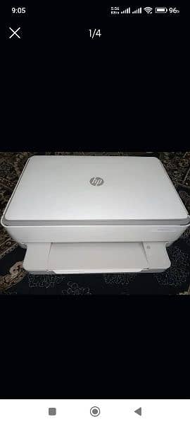 hp wireless colour black printer all ok no any fault 0