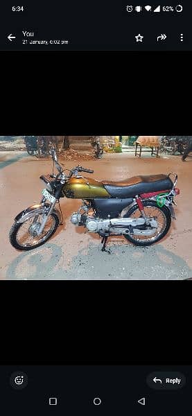 Honda cd 70 2017 0