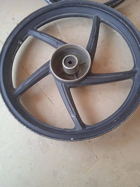 Alloy rims for cg 125 cd 100 prider 6