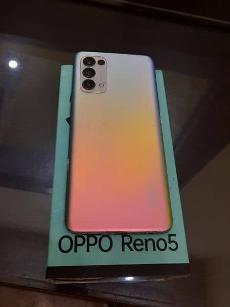 oppo reno 5  8+4GB/ 128GB Display fingerprint working 6