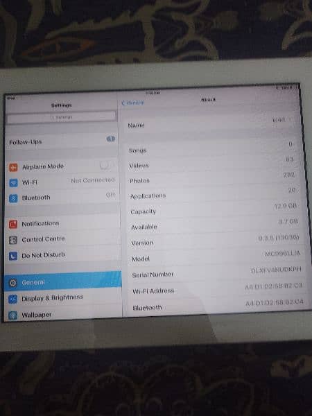 ipad 16 gb all ok exchange possible with phone 1