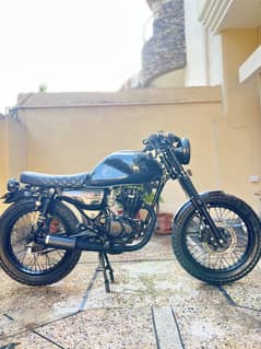 Honda CG 125 Cafe Racer exchange possible with Suzuki GS 150 0