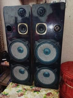 Orignal Japani Double Speakers Woofers With Orignal Yamaha Amplifiers 0