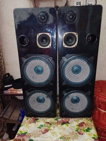 Orignal Japani Double Speakers Woofers With Orignal Yamaha Amplifiers 2