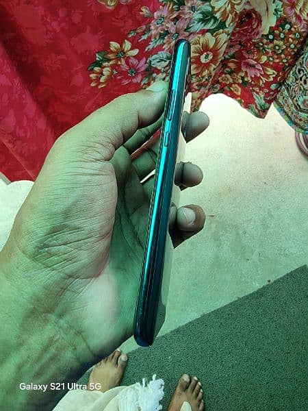 Huawei  Y9 Prime green color just glass break 1