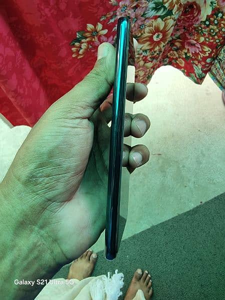 Huawei  Y9 Prime green color just glass break 2