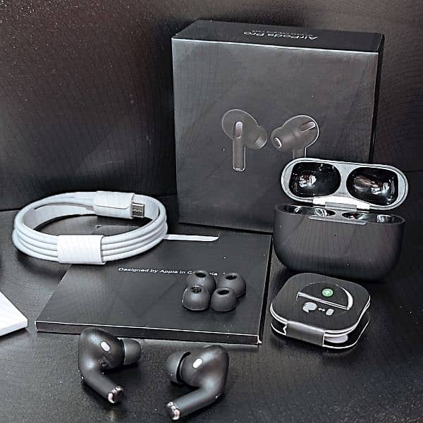 Airpods pro 2 black matte color 3