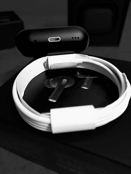 Airpods pro 2 black matte color 5