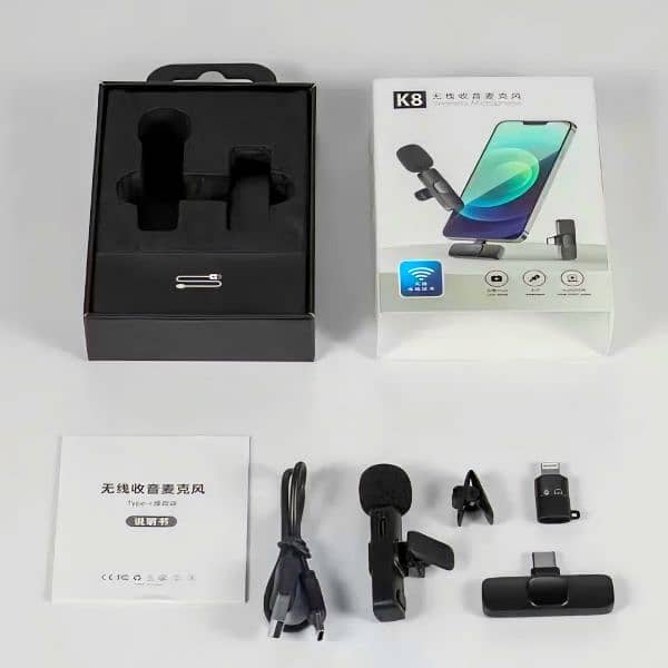 K9 Wireless Microphone For Android & Iphone 0