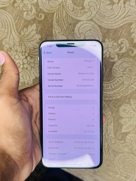 iPhone Xs Max 256GB Non PTA Factory Unlock 5