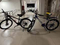 2 mountain Bikes 9/7 speed