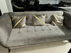 NEW BEIGE SOFA SET