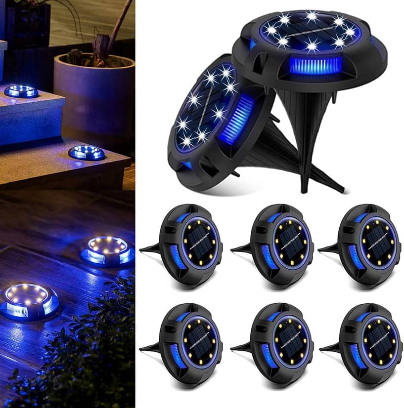 Solar Firework Fairy Light Waterproof Outdoor 8 Lighting Modes 5