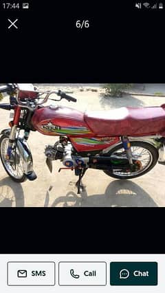 Rohi 70cc bike han 03075464828