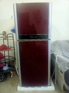 Refrigerator glass door