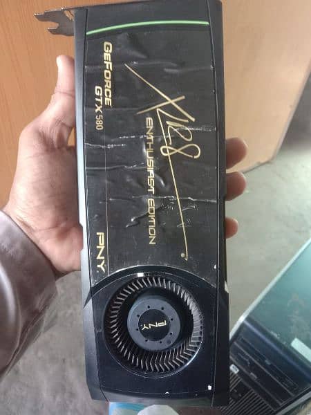 Nvidia GTX 580 GPU 384bit ddr5 1.5gb 4