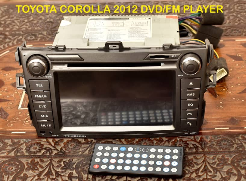 Toyota Corolla 2012 DVD FM Player 4