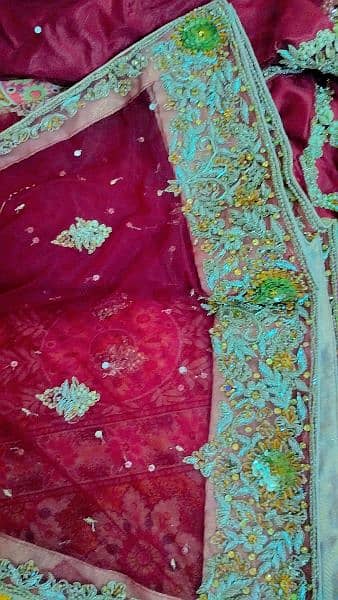 lehnga just new condition used  neat clean condition 4