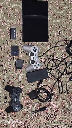 ps2 slim with wireless controller