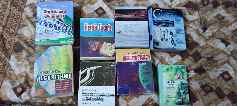 Database, Algorithms, Data Networking books for CS university Students 0