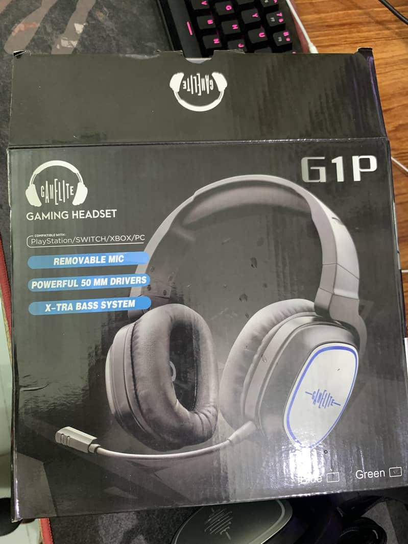 GAMELITE RGB Gaming Headphones 1