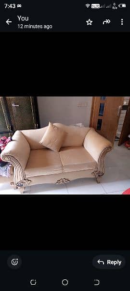 A new sofa set sale argent 1