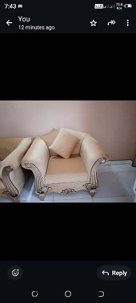 A new sofa set sale argent 2