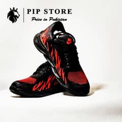 Men's Rubber Comfortable Jodders Red fire