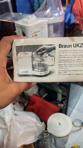 BRAUN CHOPER WITH SETRUS 2