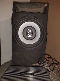 amplifier with woofer