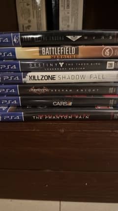 PlayStation 4 games for sale 0