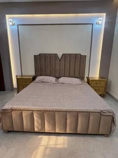 Poshish bed \ Bed set\ double bed \ king size bed \ Luxury bed