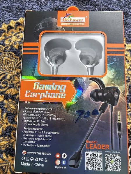 Hi Power Gaming Earphones With Mic 1