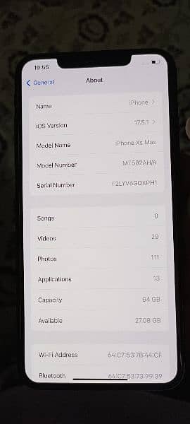 iphone xs max 64gb non PTA 5