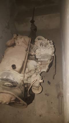 Lancer 80 - 82 Engine with gear box complete