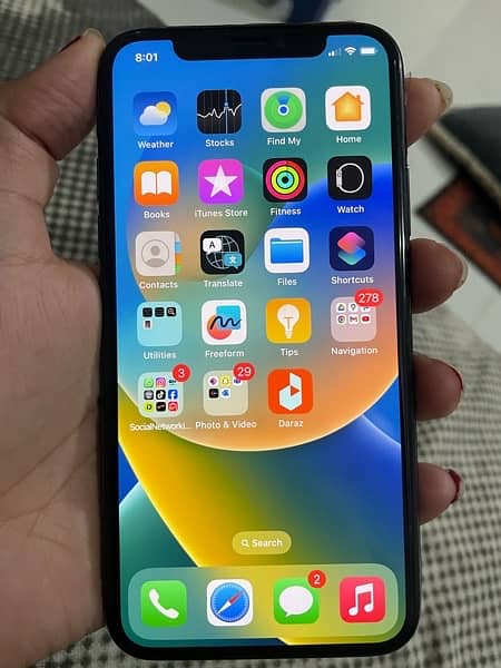 iPhone X 256 gb pta approved 3