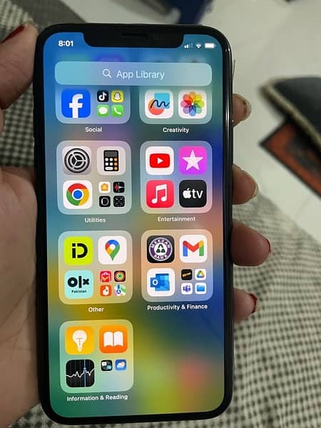 iPhone X 256 gb pta approved 4