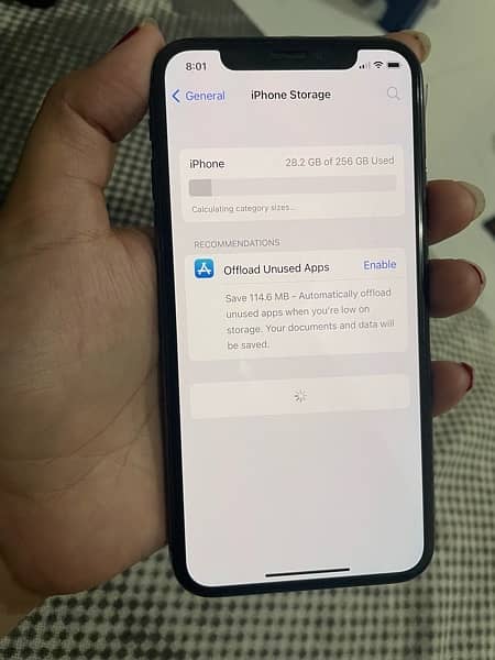 iPhone X 256 gb pta approved 5