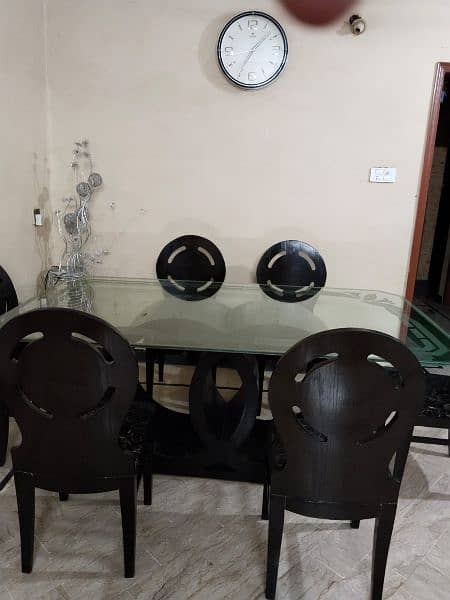 dining table with 6 chairs 1