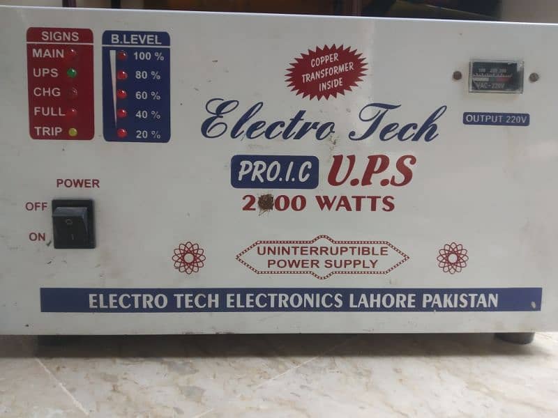 Heavy Duty UPS 2000 watt 4