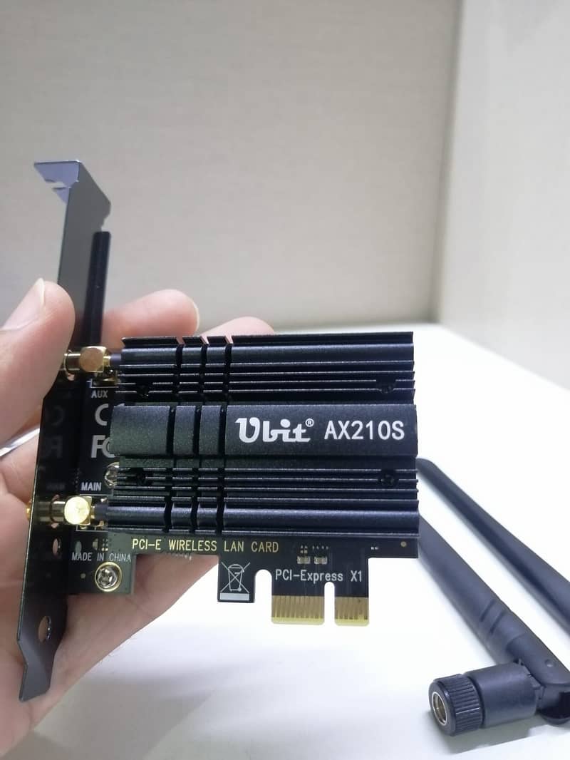 Ubit AX210s WiFi 6E PCIe Wireless WiFi Card Up to 5400Mbps 2