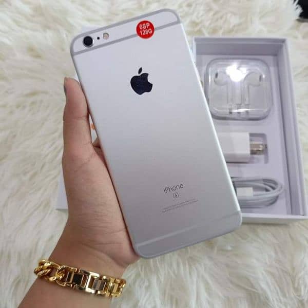 iphone 6S plus 128GB with full box 0