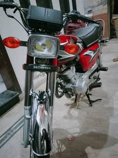 Honda CG125 red used for sell