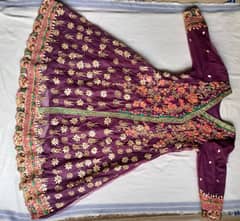 Mehndi dress/party wear/Angrakha frock 0