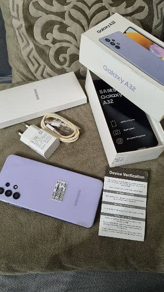 Samsung A32 Official PTA Approved 10/10, All Original Accessories 2