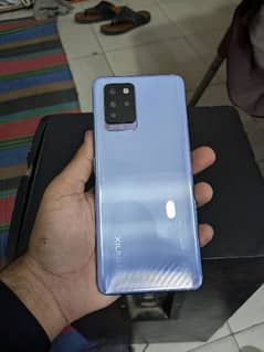 infinix note 10 pro 8/128 with box and charger